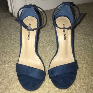 Just fab blue heels